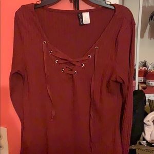 Divided H&M Red Top